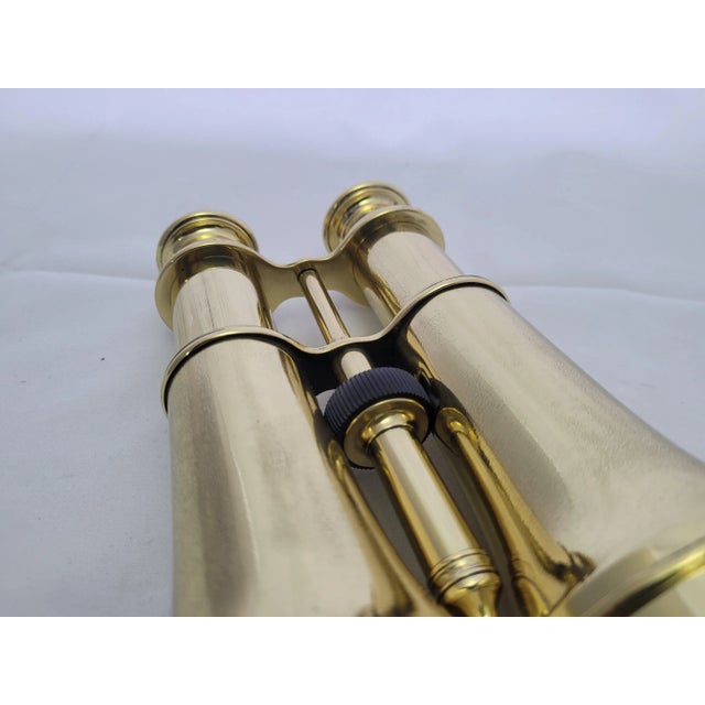 LeMaire Paris French Yachting Binoculars by Lemaire Fabt, Paris For Sale - Image 4 of 12