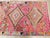 Rose Galerie Shabab Collection Mid-20th Century Turkish Colorful Oushak Runner With Tribal Design For Sale - Image 8 of 10