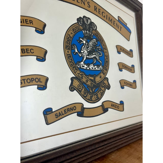 Vintage British Printed Mirror, 1960s For Sale - Image 14 of 16