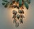 Green Vintage Hollywood Regency Florentine Metal Wisteria Wall Lamp, Italy, 1970s For Sale - Image 8 of 11