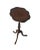 Brandt Brandt Furniture George III Style Mahogany Pie Crust Floor Candle or Kettle Stand For Sale - Image 4 of 8