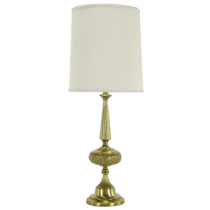 1950s Rembrandt Brushed Brass Table Lamp