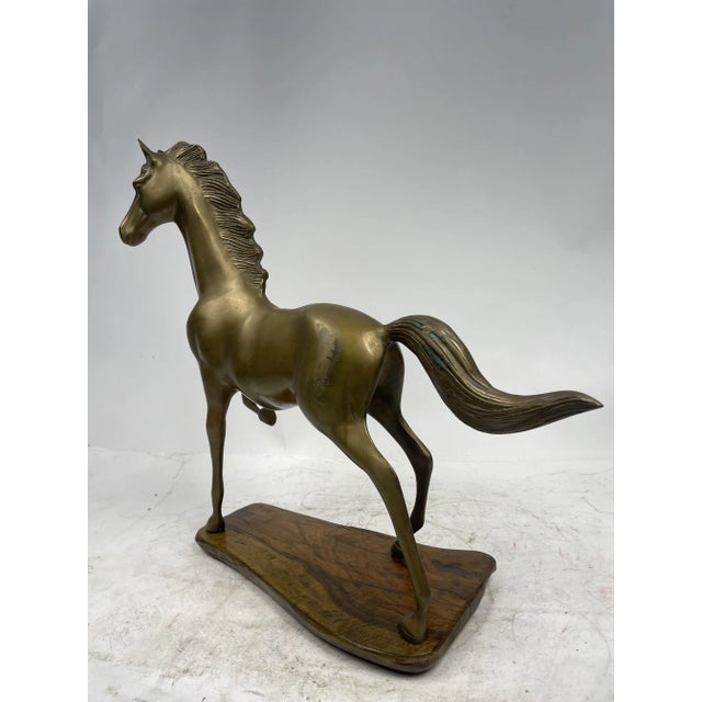 Wood Horse Sculpture, 1920s, Bronze For Sale - Image 7 of 10