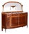 Art Deco Mahogany, Marble and Bronze Buffet by Paul Follot, France, 1920s For Sale