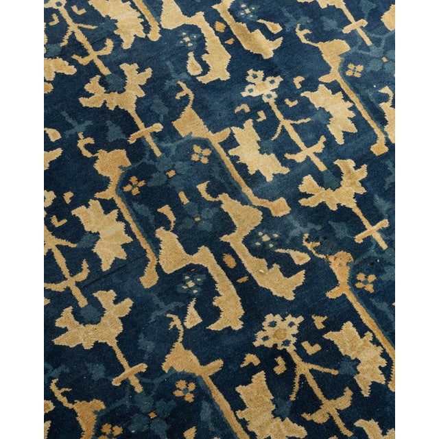 Vintage Circa 1940 Peking Chinese Rug 8ft X 10ft For Sale - Image 4 of 11