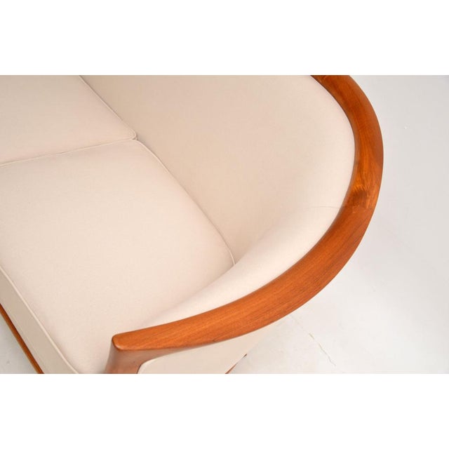 Vintage Swedish Teak Sofa attributed to Bertil Fridhagen, 1960s For Sale - Image 11 of 13