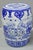 Vintage Chinese Oriental Blue & White Porcelain Garden Drum Seat Table - A Pair For Sale In Philadelphia - Image 6 of 9