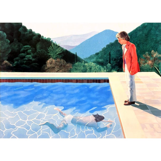 David Hockney Portrait of an Artist (Pool With Two Figures