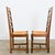 Brown 19th Century Set of 14 Ladder Back and Rush Seat Dining Chairs For Sale - Image 8 of 18