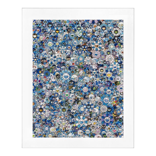 Takashi Murakami, Zero-One, Hand Signed Lithograph, Edition of 300, Framed, 2016 For Sale