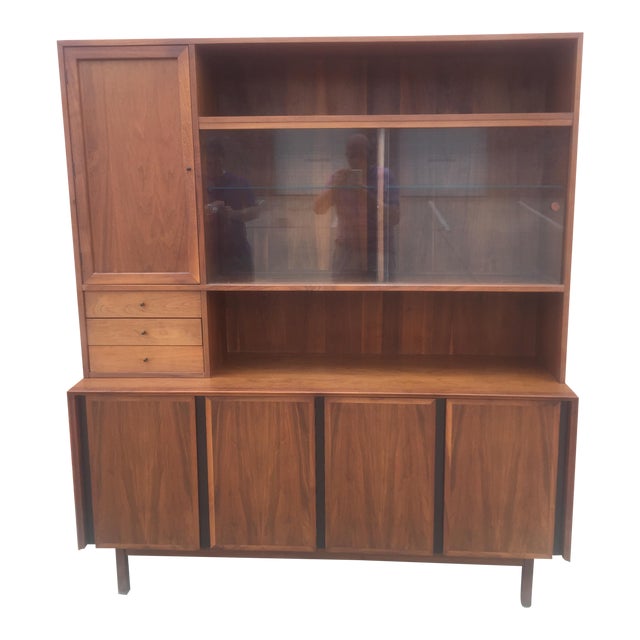 MidCentury Dillingham Esprit China Hutch Buffet Chairish