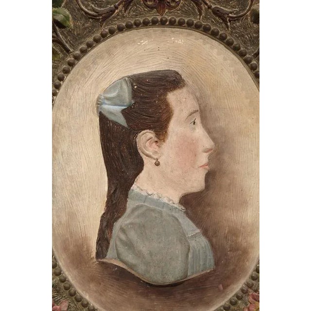 Ceramic 19th Century French Terracotta Plaque C. 1860 For Sale - Image 7 of 8