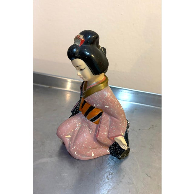 Mid-Century Modern Kreiss Japan Geisha Figurine For Sale - Image 3 of 5