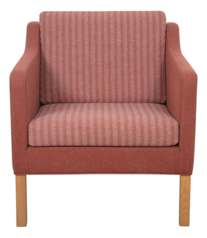 Model 2421 Chair in Fabric by Børge Mogensen, 1980s