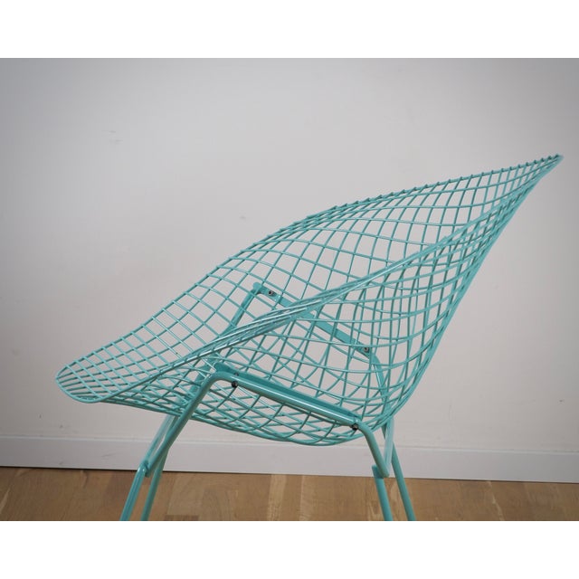 Diamond Chair by Harry Bertoia for Knoll International, 1980s For Sale - Image 12 of 14