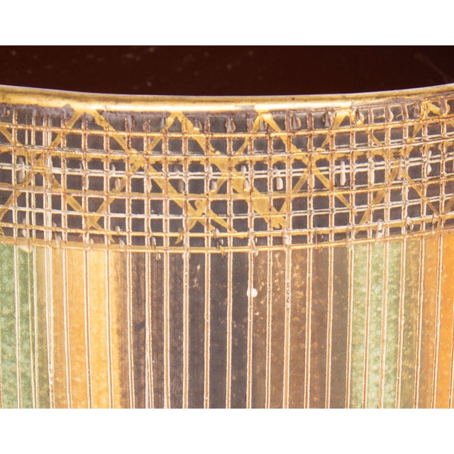 Bitossi Seta Italian Ceramic Planter Pot For Sale In Indianapolis - Image 6 of 6