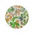 These pebbled vinyl leather placemats have patterns on the front and off-white on the back. This set can be used indoors...