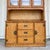 Beautiful boho chic two-piece hutch with basket weave rattan and faux bamboo trim. The piece is in excellent vintage...