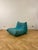 Ligne Roset Turquoise Togo Armchair by Michel Ducaroy for Ligne Roset, 1970s For Sale - Image 4 of 11