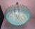Vintage Murano Glass Chandelier with 185 Turquoise Poliedri, 1990 For Sale - Image 13 of 18