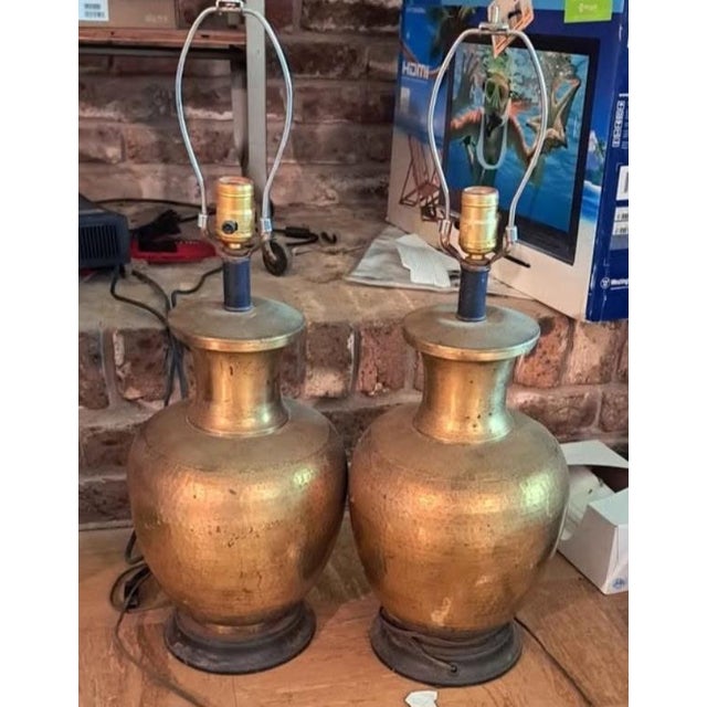 1960’s Mid Century matching table lamps