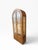 Mastercraft Late 20th Century Mastercraft Illuminated Burlwood Arched Display Cabinet Vitrine With Brass Trim, Attributed For Sale - Image 4 of 16