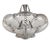 English Pierced Silver Centerpiece or Fruit Basket With Opposing Handles For Sale - Image 4 of 13