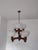 Mid-Century Modern Wood Glass Chandelier from Sijaj Hrastnik, Slovenia, 1970s For Sale - Image 13 of 18
