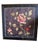 Vintage Asian Silk Embroidery Framed Floral Textile Art Peony on Silk Chinoiserie For Sale In Miami - Image 6 of 10