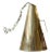 Vintage Nautical Brass Megaphone Pendant Lamp, 1970s For Sale