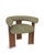 Contemporary Collector Modern Cassette Chair in Safire 0005 by Alter Ego For Sale - Image 3 of 7