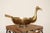 Mid-Century Modern Mid-Century Brass Footed Duck Catchall Bowl / Dish For Sale - Image 3 of 8