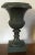 Traditional 19th Century English Regency Carved Green Marble Urn For Sale - Image 3 of 11