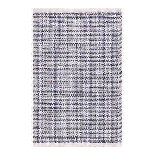 Dash & Albert by Annie Selke Journey Blue Indoor/Outdoor Rug, 8' 6" x 11' 6" For Sale