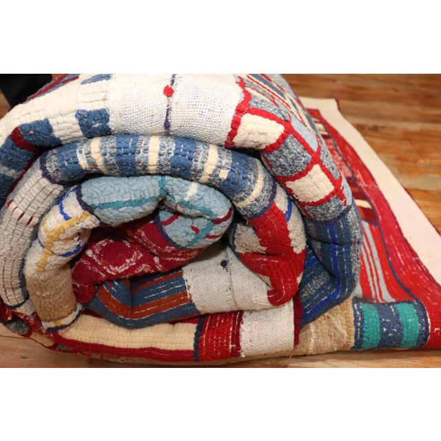 Rare Room Size Large Dog American Hooked Rug For Sale - Image 18 of 18