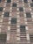 Tribal Design Rug With Checkered Pattern in Teal, and Brown by Keivan Woven Arts For Sale - Image 4 of 11