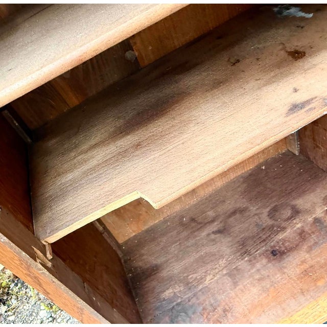 Wood Art Nouveau Cabinet Shelf in Wood, 1970s For Sale - Image 7 of 11