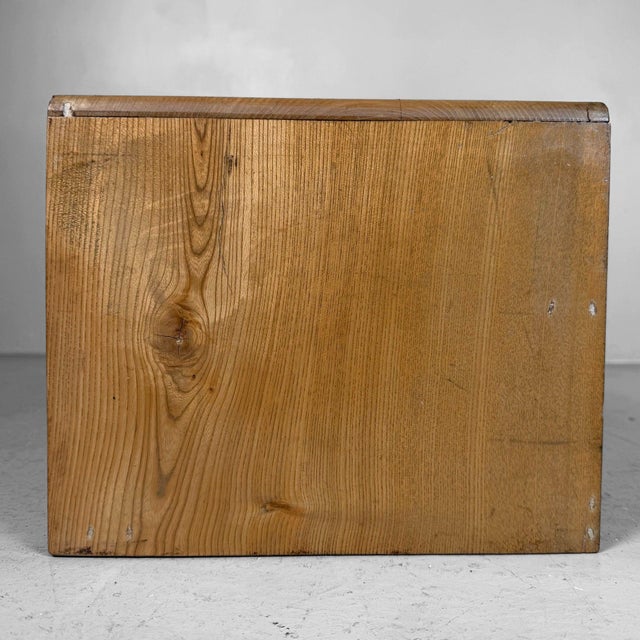 Brown Small Japanese Tansu Chest with Two Drawers, 1950s For Sale - Image 8 of 11