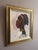 Mid-Century Modern 'The Quiet Within' Swedish Figurative Portrait Oil Painting, Framed For Sale - Image 4 of 12