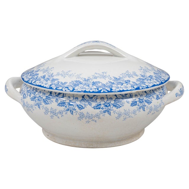 20th Century Dutch Special Edition Porcelain Tureen With Lid For Sale - Image 15 of 18