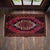 Farmhouse Vintage Hand Knotted Turkish Small Rug Decorative Mat for Bathroom and Kitchen Mat- 22'' X 41'' For Sale - Image 3 of 13