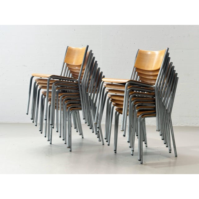 Vintage Stacking Chair by Gustav Hassenpflug for Embru, 1970s For Sale - Image 13 of 18