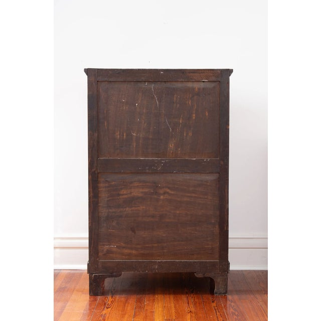Antique Dutch Marquetry Chest Drawers Tall Boy Inlay (C. 1820) For Sale - Image 15 of 15
