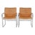 Set of Bo-850 Armchairs in Patinated Leather by Jørgen Lund and Ole Larsen For Sale