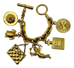 Vintage Chanel Lucky Charms Bracelet