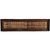 1970s 1970s Drexel Heritage Captiva Faux Bamboo Console Table With Glass Top 56" For Sale - Image 5 of 10