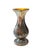 Antique European Etched Mercury Glass Vase Form Lamp Body For Sale In Tampa - Image 6 of 8