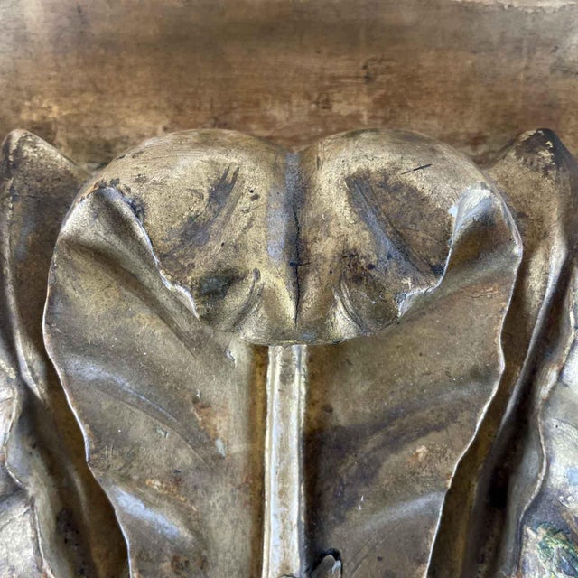 Antique Gilded Capitals in Poplar, 1800, Set of 2 For Sale - Image 4 of 9