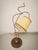 Vintage Lamp with Parchment Shade, 1980s For Sale - Image 4 of 11