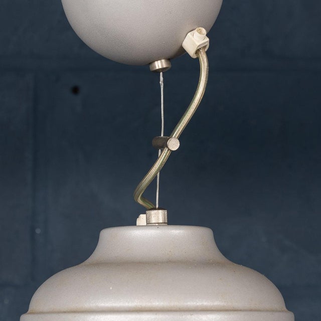 Italian Hand Blown Light Bulb Shaped Ceiling Light from by Due P, 1980s For Sale - Image 11 of 14